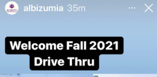 Our Welcome Back Drive-By!