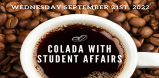 COLADA WITH STUDENT AFFAIRS