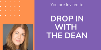 DROP IN WITH THE DEAN